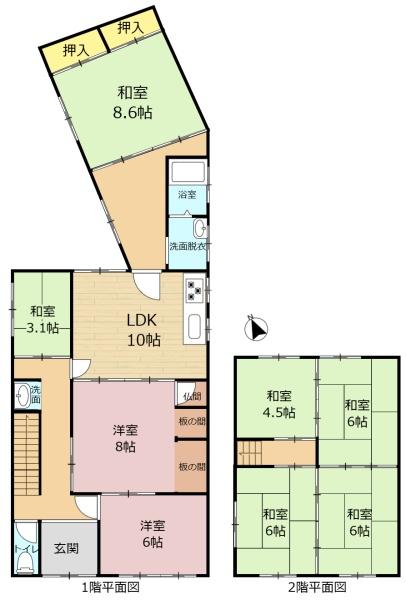 大垣市林町３丁目の中古一戸建