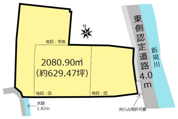 大垣市禾森町３丁目の売土地