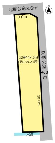 大垣市楽田町5丁目の売土地