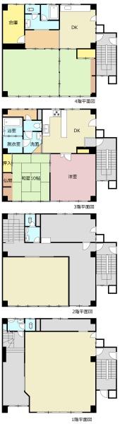 大垣市郭町東2丁目　店舗付住宅