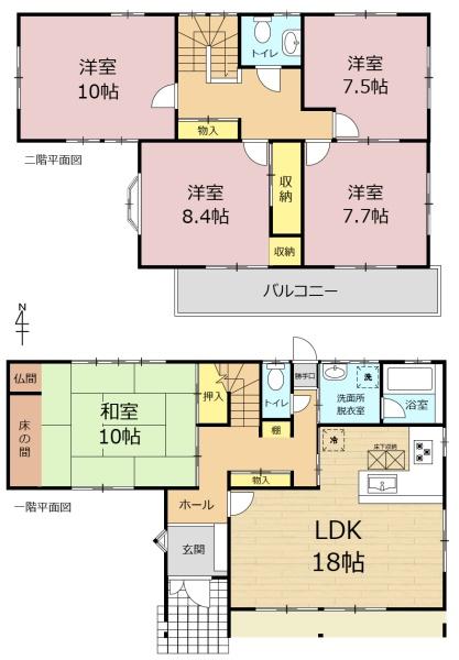 大垣市綾野３丁目の中古一戸建