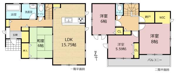 大垣市築捨町1丁目の中古一戸建