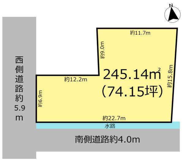 大垣市河間町５丁目の売土地