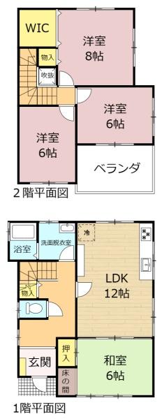 大垣市長松町の中古一戸建