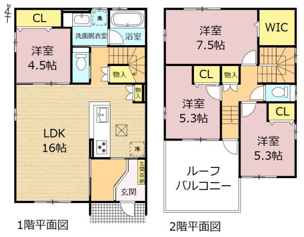 大垣市禾森１丁目の新築一戸建