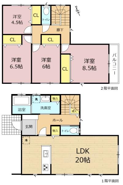 大垣市林町３丁目の新築一戸建