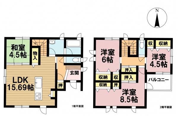 大垣市池尻町の中古一戸建