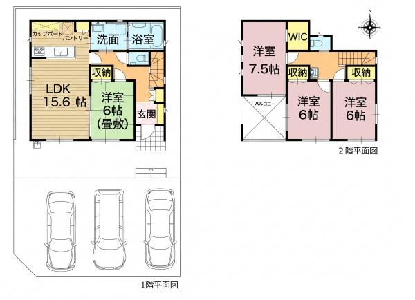 大垣市楽田町３丁目の新築一戸建