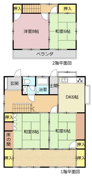 大垣市昼飯町の中古一戸建