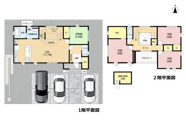 大垣市東前２丁目の新築一戸建