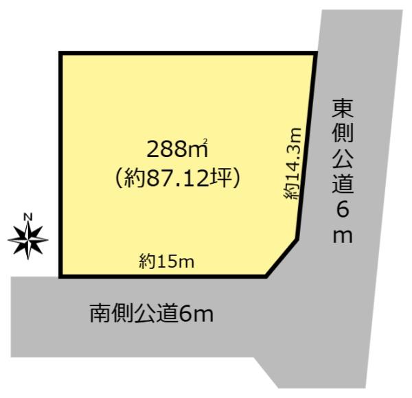 大垣市青柳町３丁目の土地