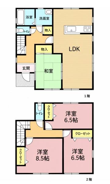 大垣市古知丸３丁目の中古一戸建