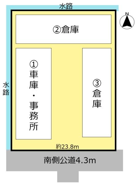 大垣市大井1丁目　車庫・事務所・倉庫