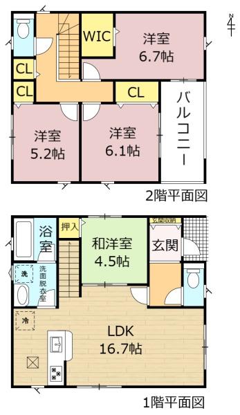 大垣市荒尾町の新築一戸建