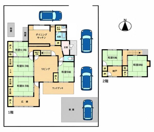 大垣市福田町の中古一戸建