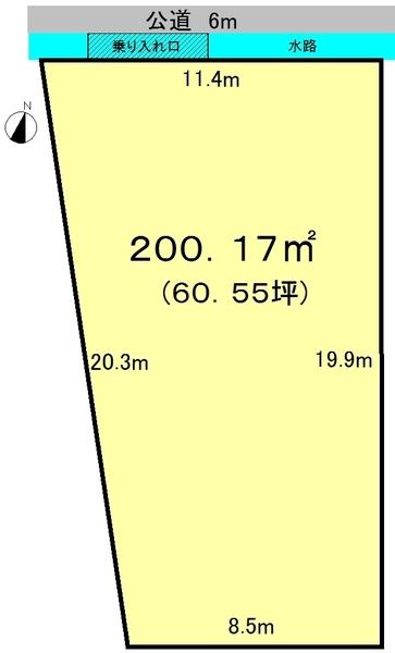 大垣市三本木２丁目の売土地