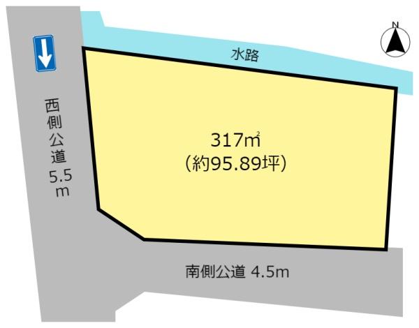 大垣市南若森町の売土地