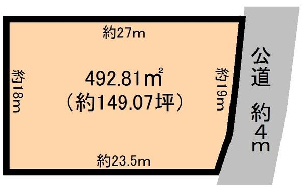 大垣市北方町1丁目　土地