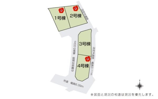 いろどりアイタウン　那珂市杉23-P1　3号棟