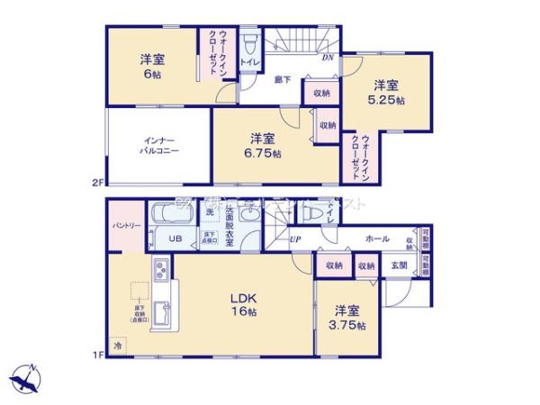 リーブルガーデン　ひたちなか市殿山町第1　1号棟