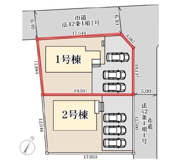リーブルガーデン　ひたちなか市殿山町第1　1号棟