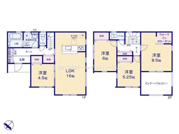 リーブルガーデン　水戸市見和第14　全1棟