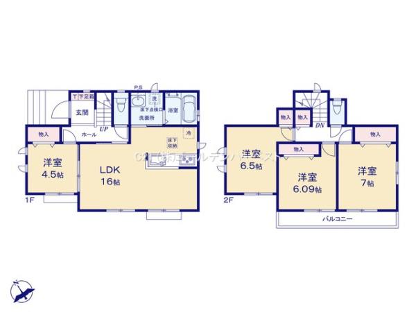 ハートフルタウン　ひたちなか市足崎3期　1号棟