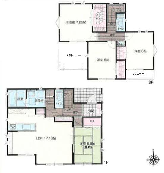 いろどりアイタウン笠間市平町23-P1　9号棟