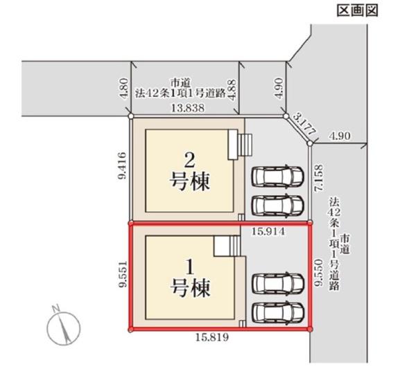 リーブルガーデン　水戸市河和田町第2　1号棟