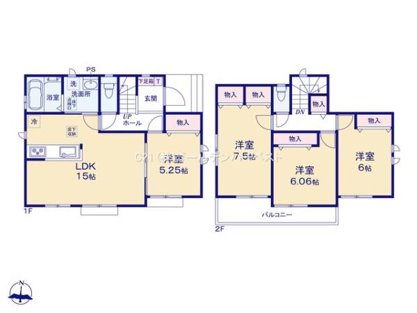 ハートフルタウン　水戸市曙町7期　全1棟
