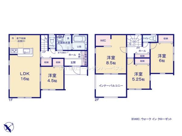 リーブルガーデン　ひたちなか市市毛第7　1号棟