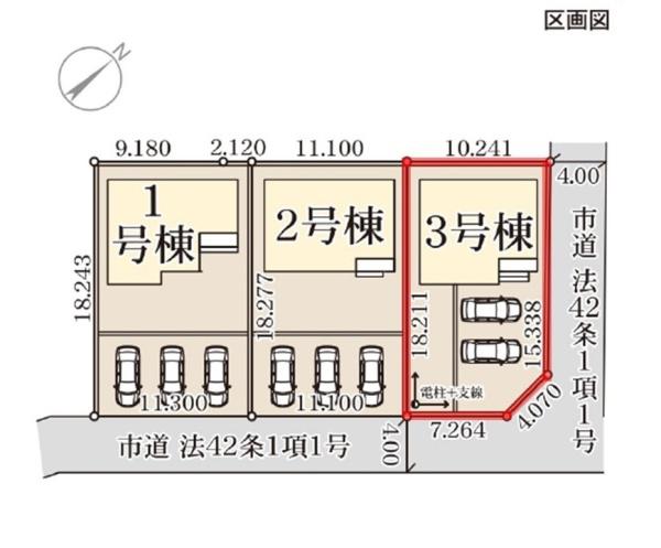 リーブルガーデン　ひたちなか市市毛第7　3号棟