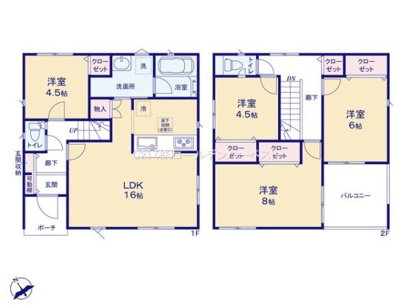 Cradlegarden水戸市吉沢町第5　全1棟