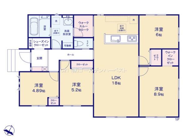 ケイアイクアドリフォリオ　水戸市見川20期　全1棟