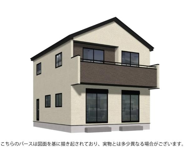 ブルーミングガーデン　水戸市東赤塚　3号棟