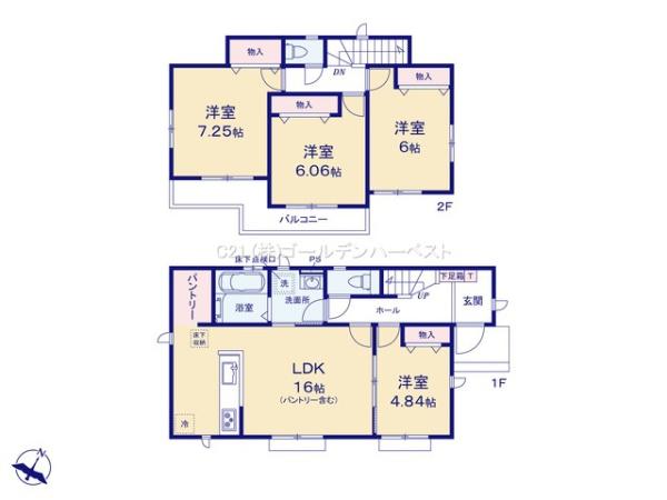 ハートフルタウン　水戸市酒門町4期　E号棟