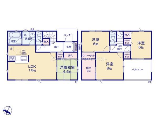 Cradlegarden水戸市三湯町第1　2号棟