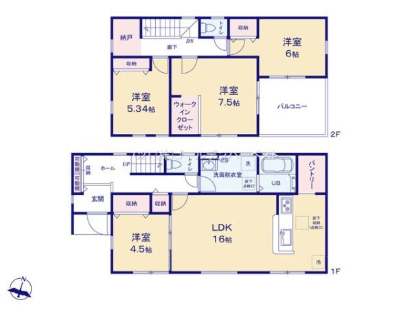 リーブルガーデン　常陸大宮市石沢第2　3号棟
