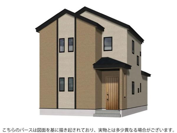 ブルーミングガーデン　水戸市西原1丁目2期　全1棟