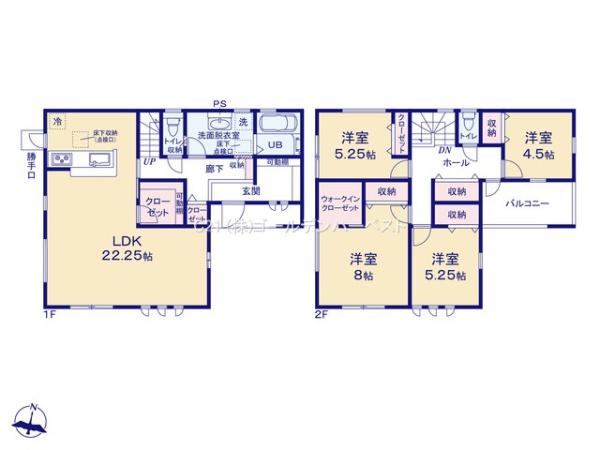 リーブルガーデン　ひたちなか市外野1期　2号棟