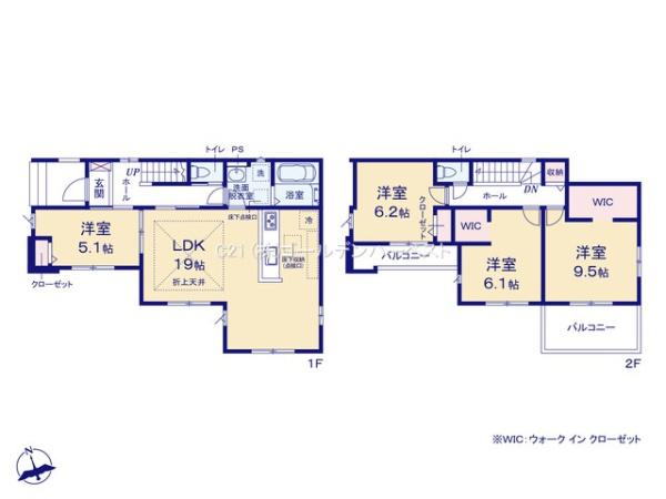 ケイアイエルデ　水戸市千波町8期　全1棟