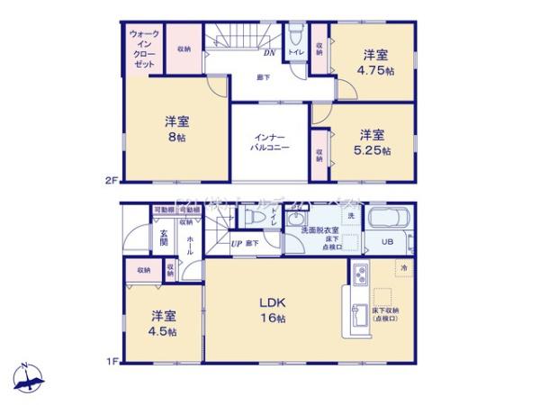 リーブルガーデン　水戸市東原第1　1号棟