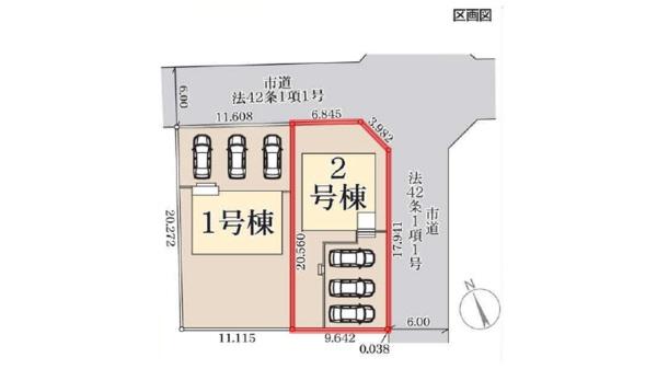 リーブルガーデン　ひたちなか市平磯遠原町第11　2号棟
