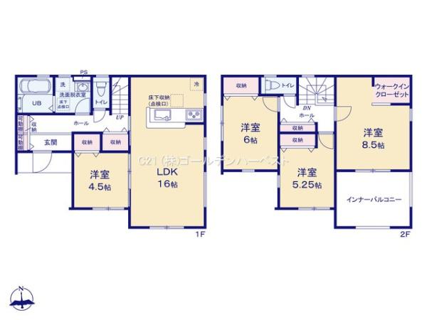 リーブルガーデン　日立市東金沢町第2　2号棟