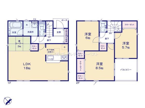 Cradlegarden水戸市河和田町第3　5号棟