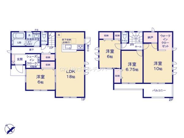 リーブルガーデン　水戸市河和田町3期　2号棟