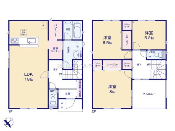 Cradlegardenひたちなか市堀口第2　2号棟