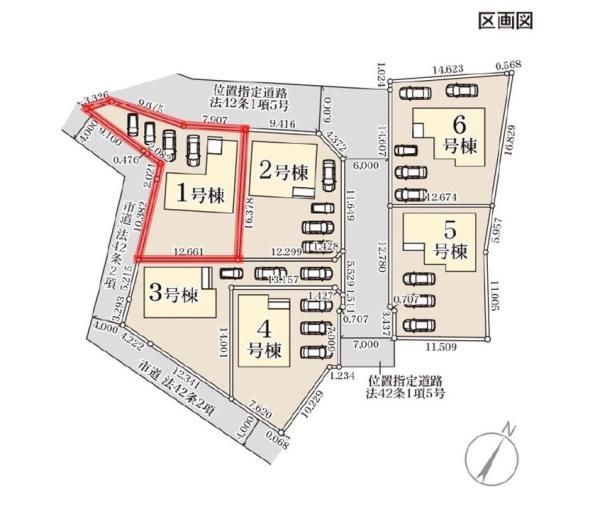リーブルガーデン　笠間市笠間駅前1期　1号棟
