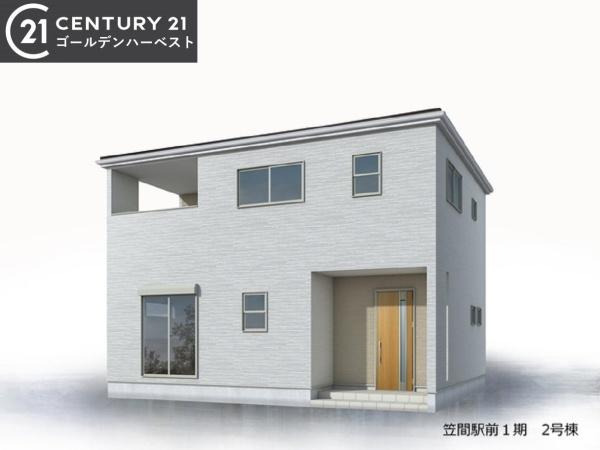 リーブルガーデン　笠間市笠間駅前1期　2号棟