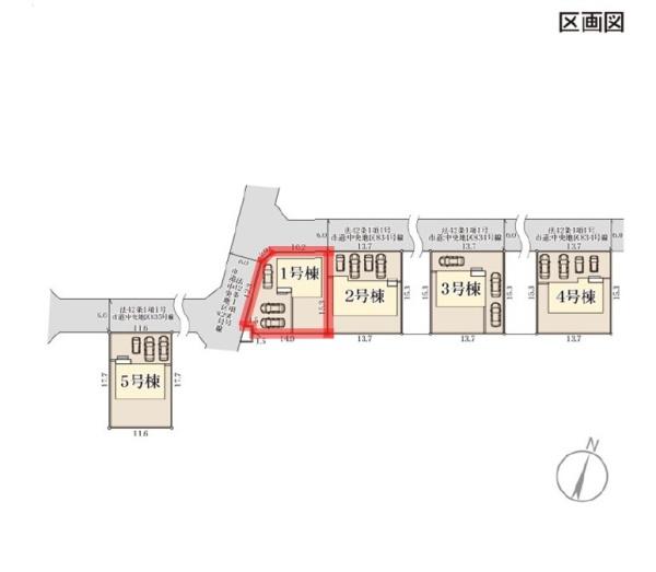 リーブルガーデン　ひたちなか市東石川第13　1号棟